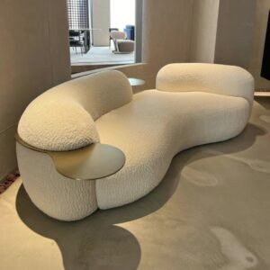 Italian Tateyama Sofa Sectional Love Seat Sofa Luxury Modern Designer Curve Shape Living Room Furniture