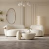 Italian Tateyama Sofa Sectional Love Seat Sofa Luxury Modern Designer Curve Shape Living Room Furniture