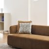 Modern Scandinavian Style Velvet Sofa, Available in 2.2M, 2.4M, and 2.6M Lengths