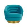 Luxury Swivel Accent Chair 78×82×85 cm – Velvet, Rotating Base, 3 Colors