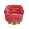 Luxury Swivel Accent Chair 78×82×85 cm – Velvet, Rotating Base, 3 Colors